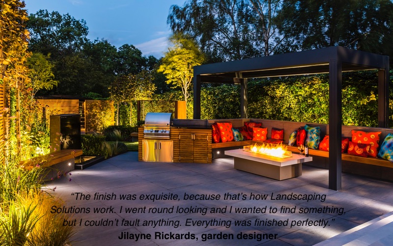 BALI Award winning garden by Landscaping Solutions.