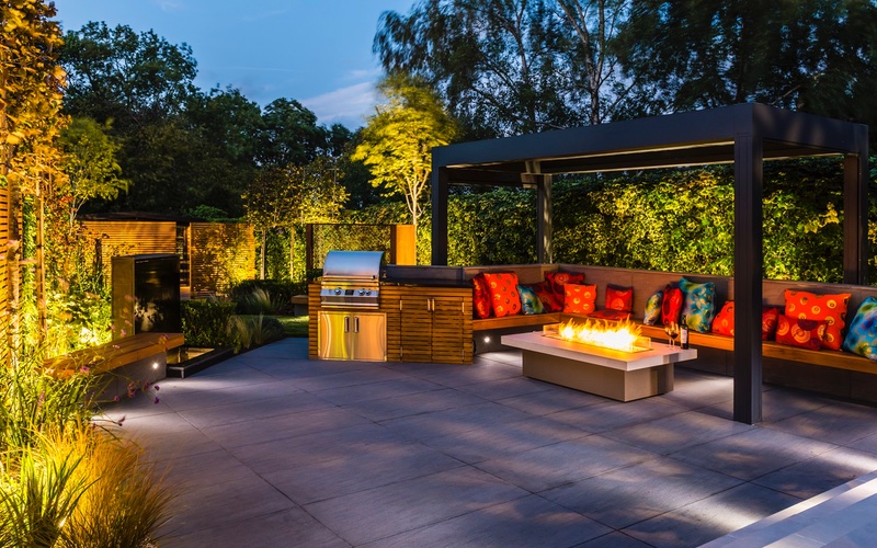 BALI Award Winning Garden Patio By Landscaping Solutions