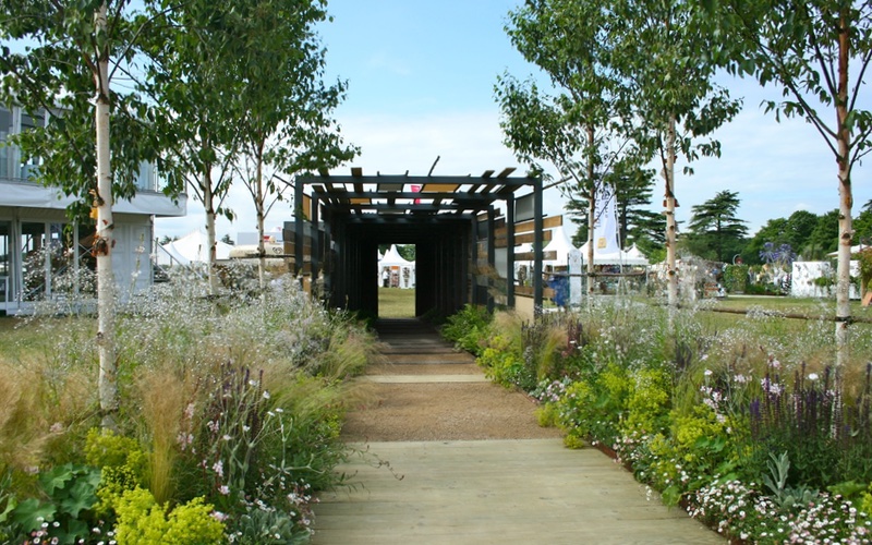 Matthew Childs Winning Garden At Hampton Court Flower Show