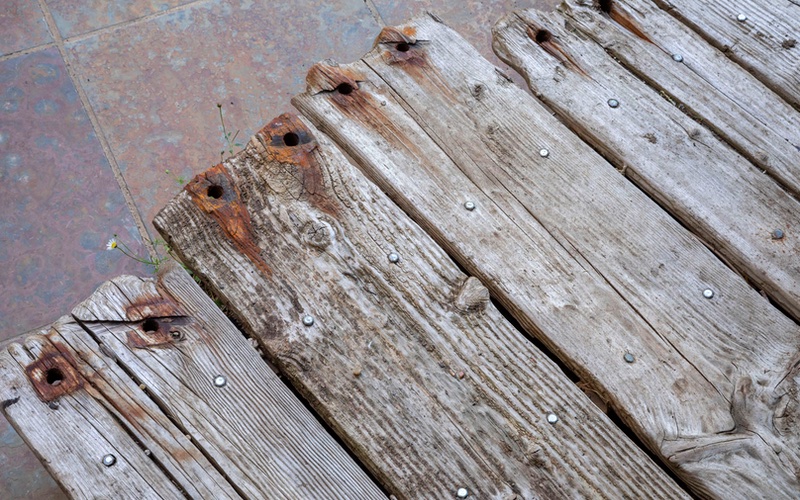 Reclaimed Douglas Fir Decking